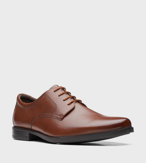 Clarks Clarks - Tan Formal Lace-Up Shoes