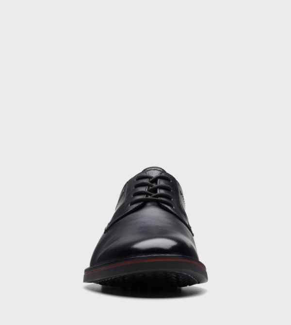 Clarks  Formal Shoes - Black Formal Lace-Up Shoes