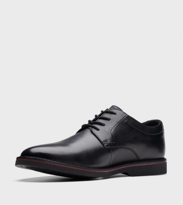 Clarks  Formal Shoes - Black Formal Lace-Up Shoes