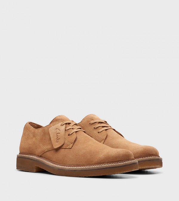 كلاركس   أحذية رسمية  - حنطي Formal Lace-Up Shoes