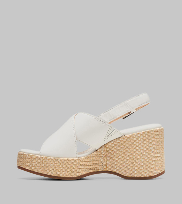 Clarks  Platforms - White Platforms