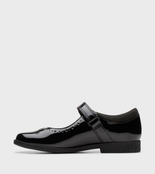 Clarks  Footwear - Black Ballerina