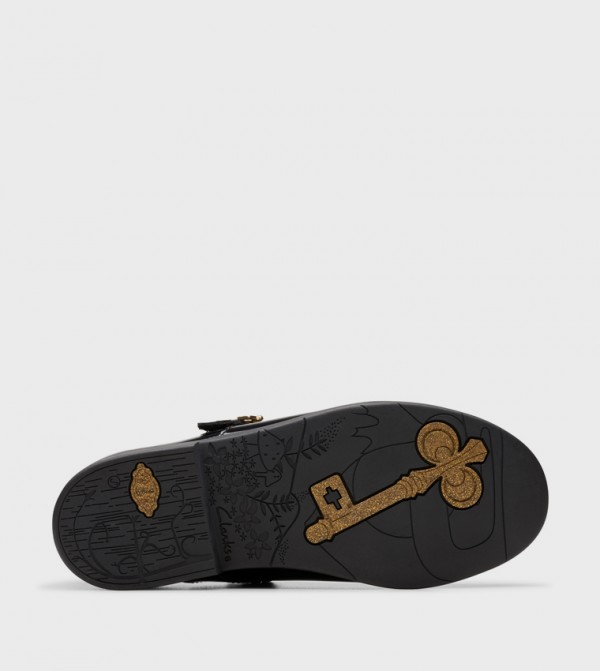 Clarks  Footwear - Black Ballerina