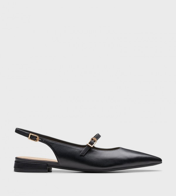 Clarks Clarks - Black Flat Sandals