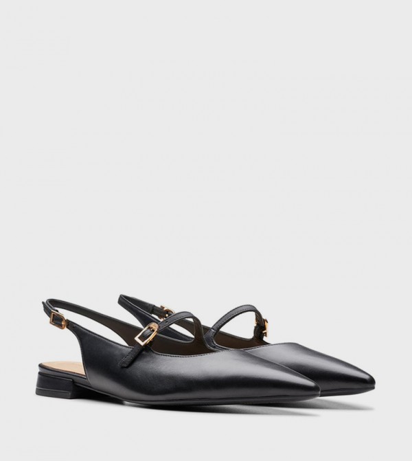 Clarks Clarks - Black Flat Sandals