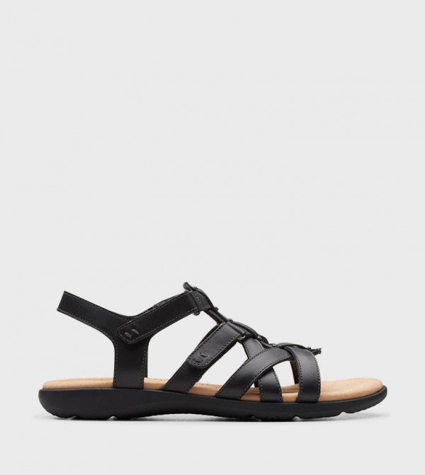 Clarks Clarks - Black Flat Sandals