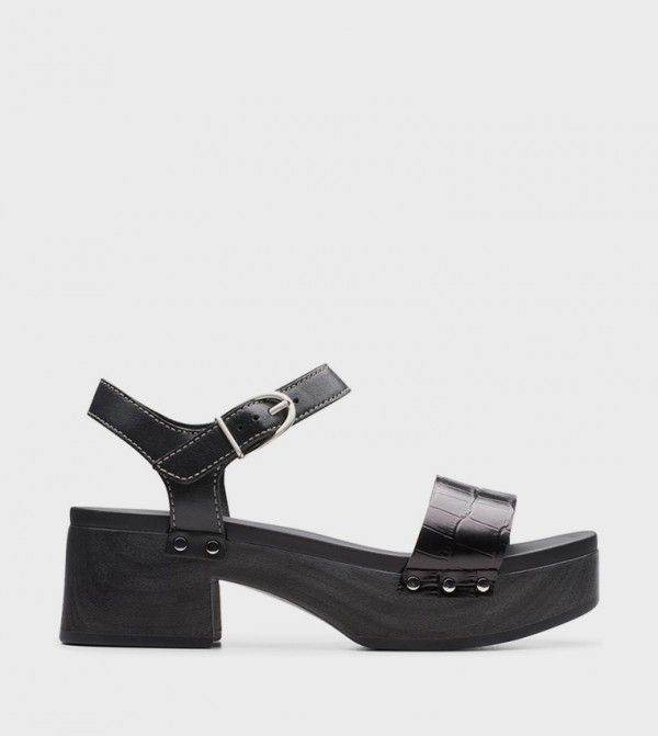 Clarks  Platforms - Black Platforms