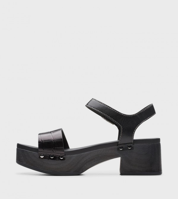 Clarks  Platforms - Black Platforms