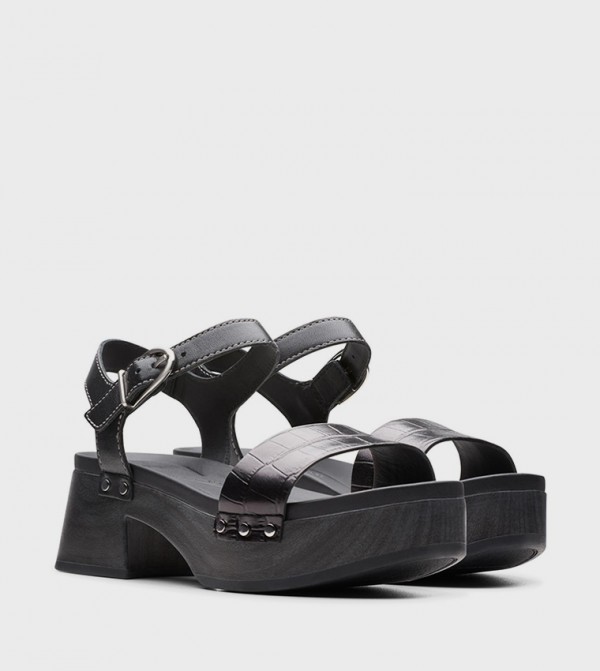 Clarks  Platforms - Black Platforms