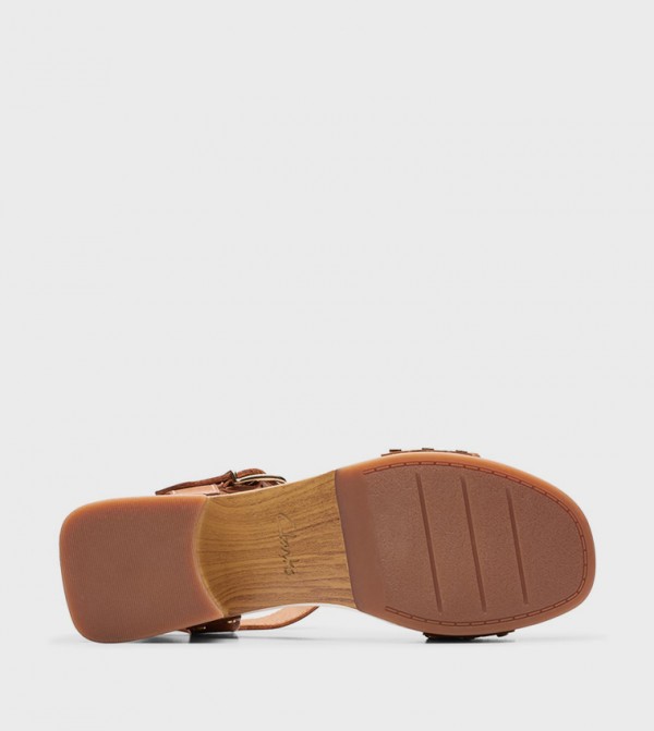 Clarks  Platforms - Tan Platforms