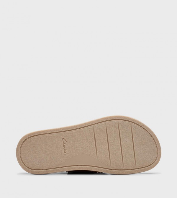 Clarks Clarks - Tan Flat Sandals