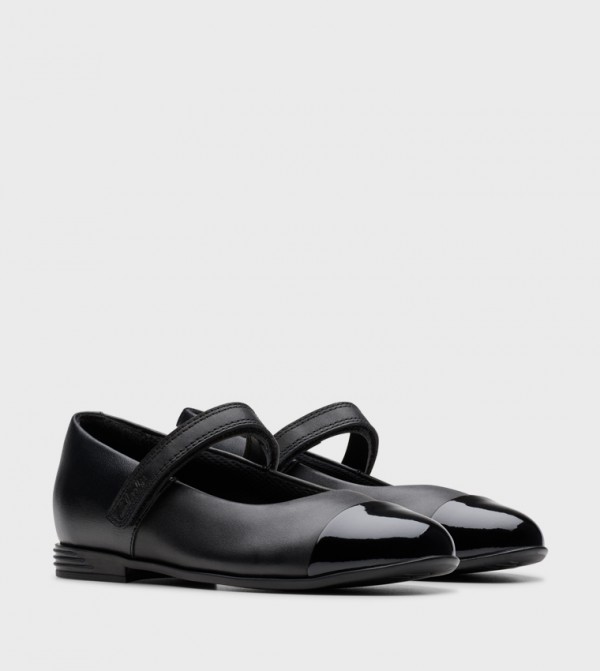Clarks  Footwear - Black Ballerina