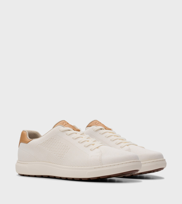 Clarks  Sneakers - Off White Low Top