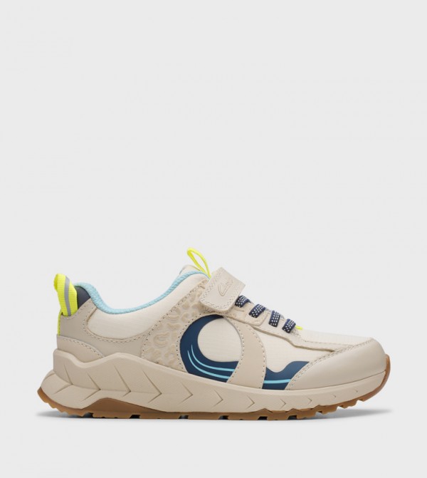 Clarks  Footwear - Beige Low Top