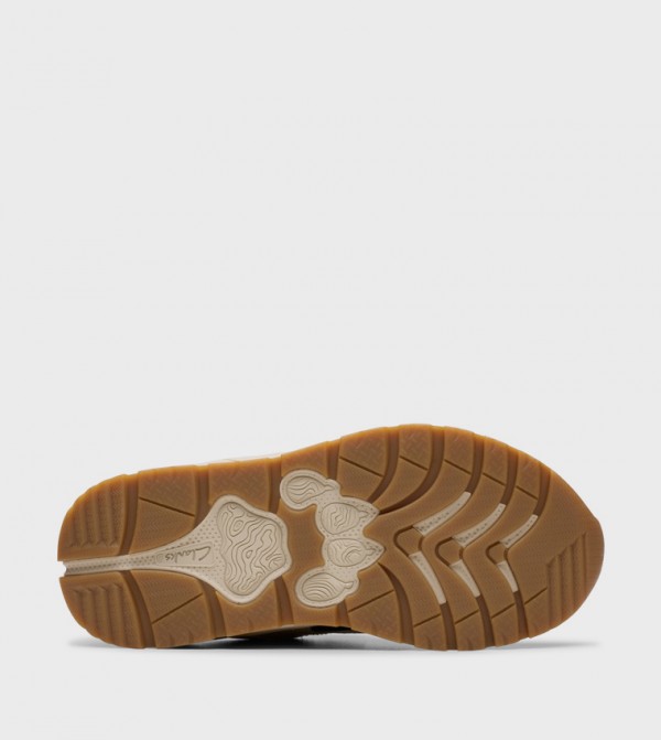 Clarks  Footwear - Beige Low Top