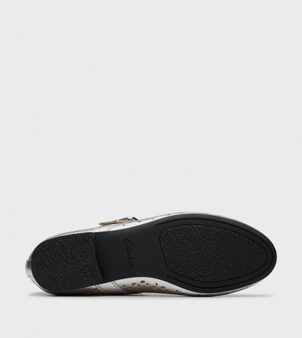Clarks Clarks - Silver Casual Slip-ons