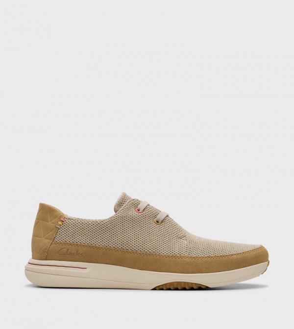 Clarks  Sneakers - Beige Low Top