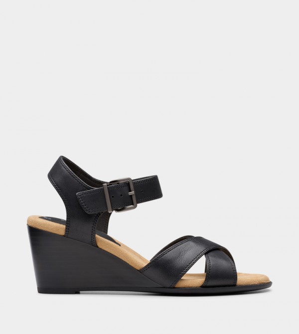 Clarks Clarks - Black Wedges