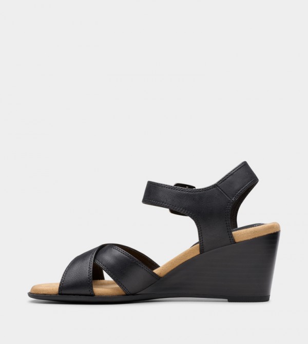 Clarks Clarks - Black Wedges