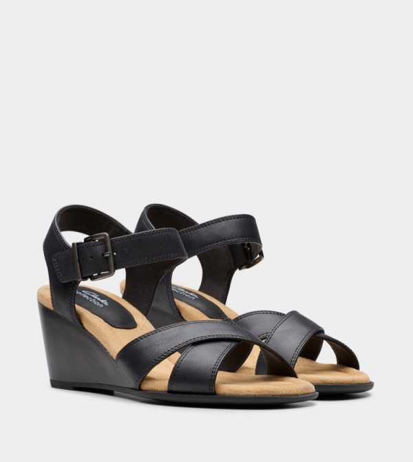 Clarks Clarks - Black Wedges