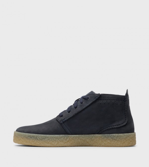 Clarks Lace up Boots - Navy Lace up Boots