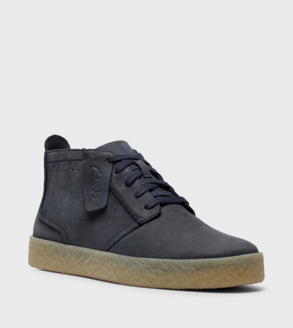 Clarks Lace up Boots - Navy Lace up Boots
