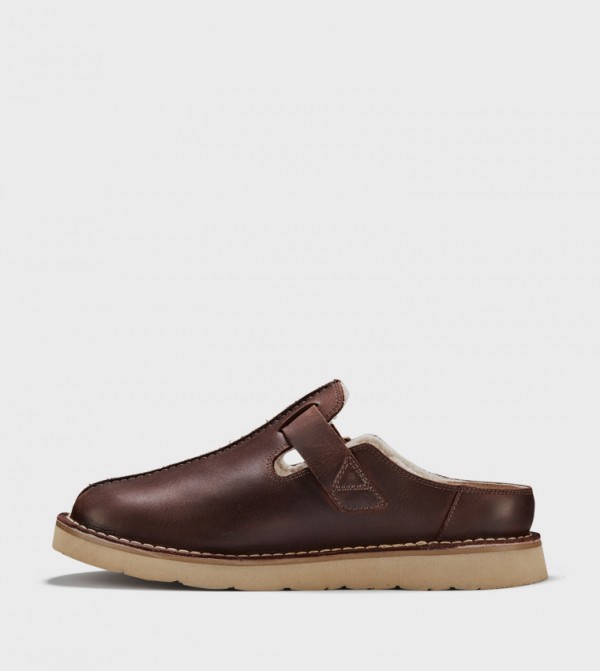 Clarks  Shoes - Brown Casual Slip-ons