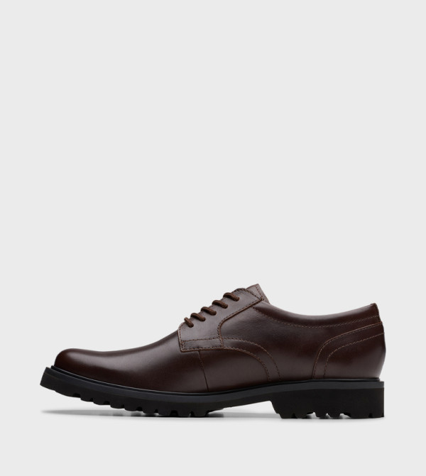 Clarks Clarks - Brown Formal Lace-Up Shoes