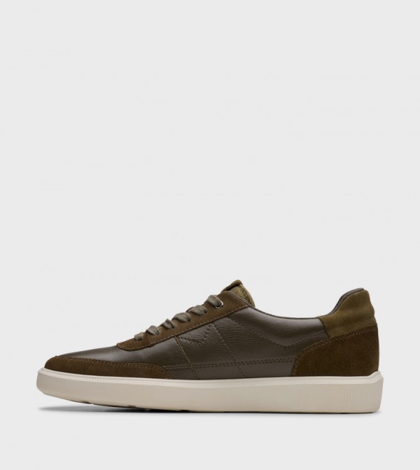 Clarks  Shoes - Olive Low Top