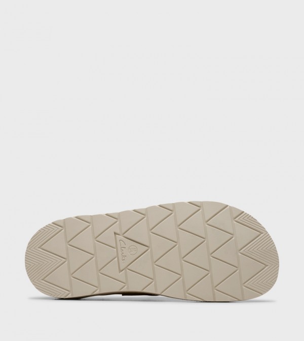 Clarks Shoes - Khaki Casual Slip-ons