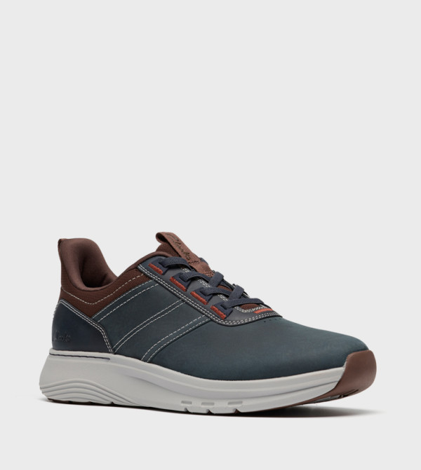 Clarks  Shoes - Navy Low Top