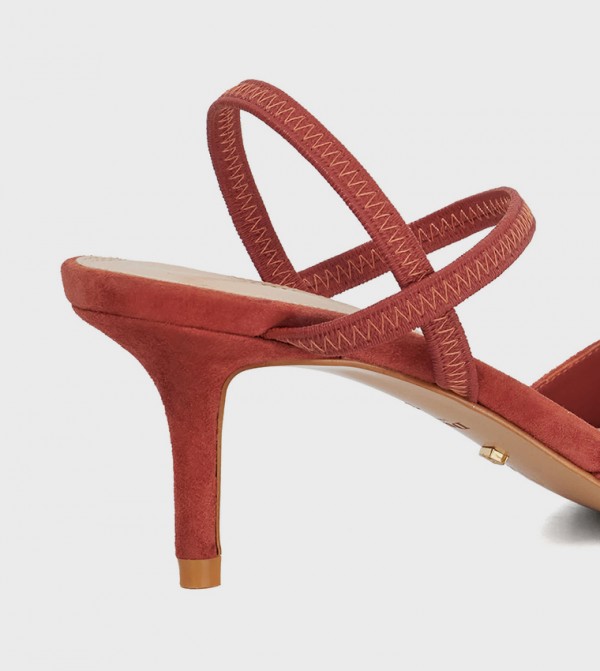 ديون لندن  صنادل - برتقالي  أحذية بكعب