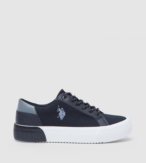 U.S. Polo Assn.  Sneakers - Black Low Top