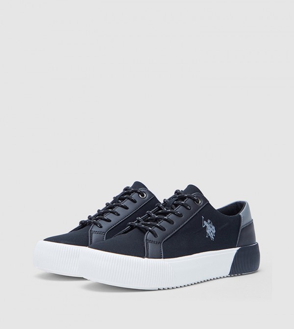 U.S. Polo Assn.  Sneakers - Black Low Top