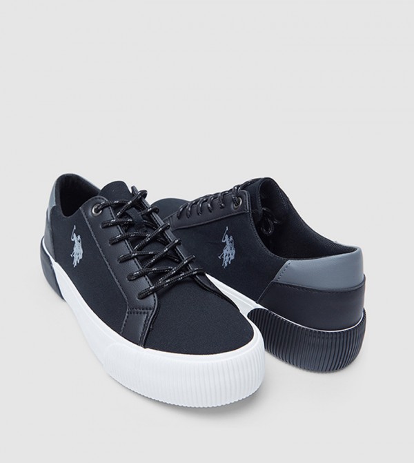 U.S. Polo Assn.  Sneakers - Black Low Top