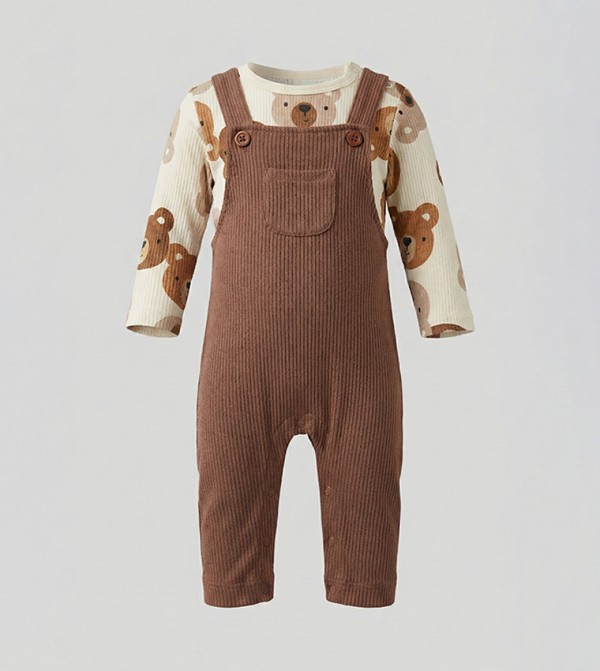 BABIES & MORE  Sets - Brown Clothing Sets