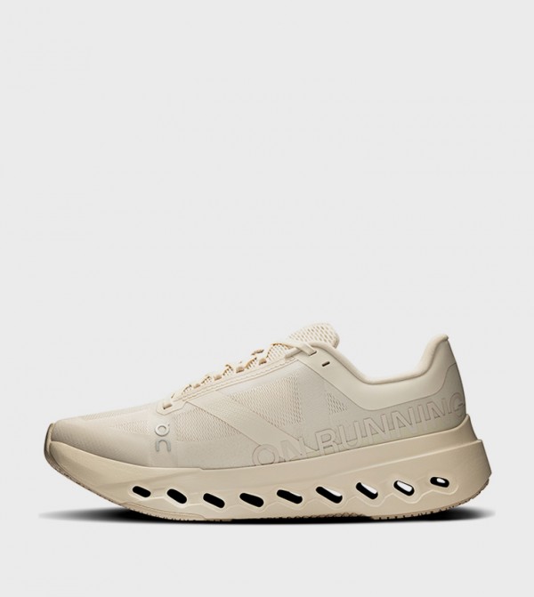 ON  Running Shoes - Beige Running Shoes
