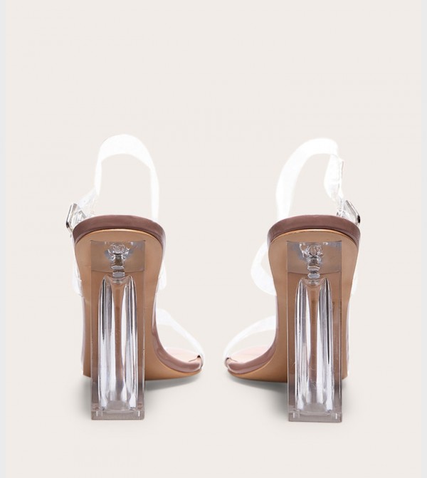 PrettyLittleThing PrettyLittleThing - Clear Heels