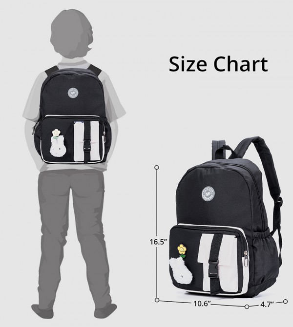 Eazy Kids christmas bags - Black Backpack Set