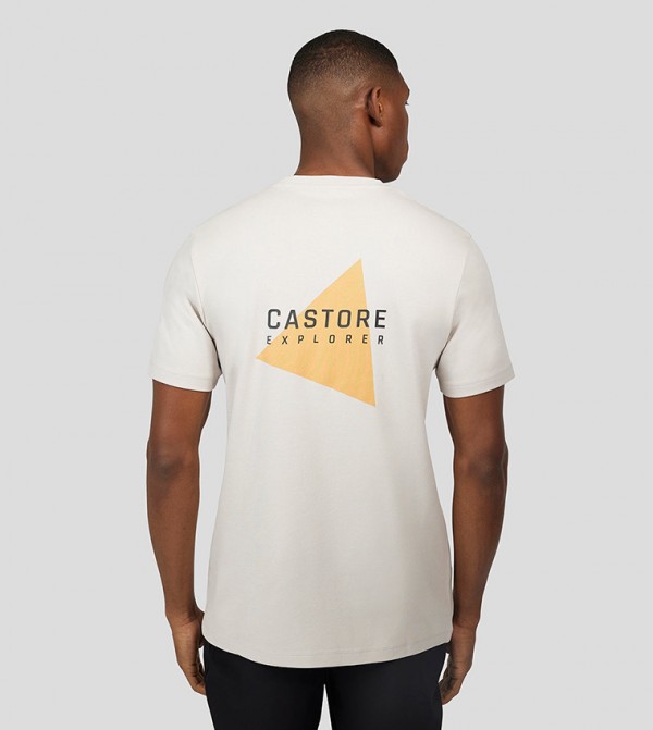 Castore Castore - Beige Active T shirts