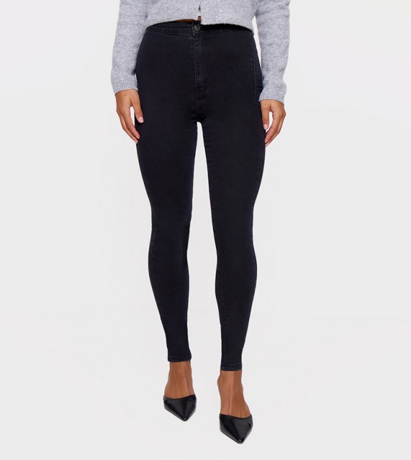 PrettyLittleThing Clothing - Black Skinny Fit Jeans