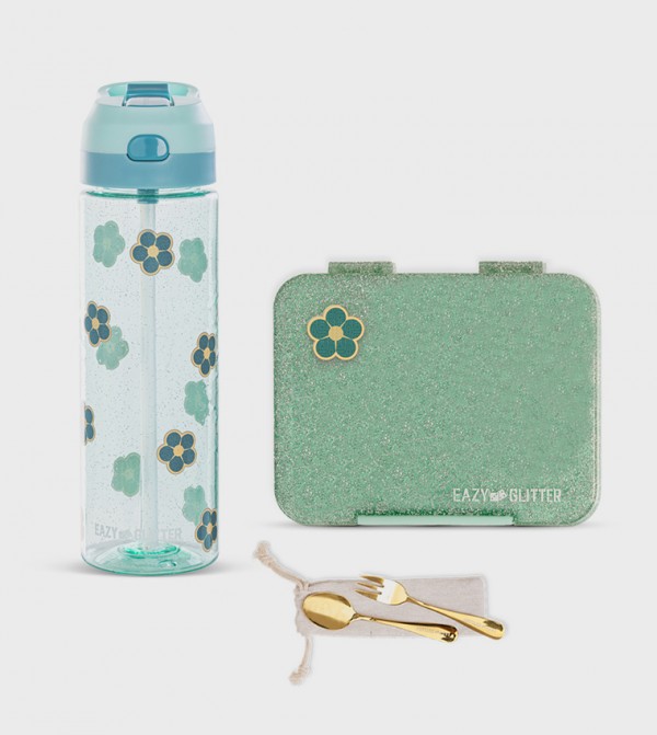 Eazy Kids Eazy Kids - Green Lunch Bag Set