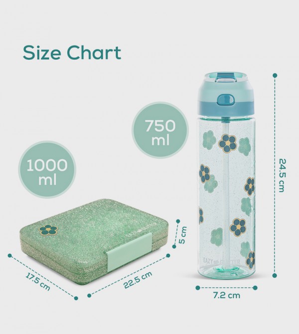 Eazy Kids Eazy Kids - Green Lunch Bag Set