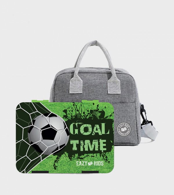 Eazy Kids  - Grey Lunch Bag Set