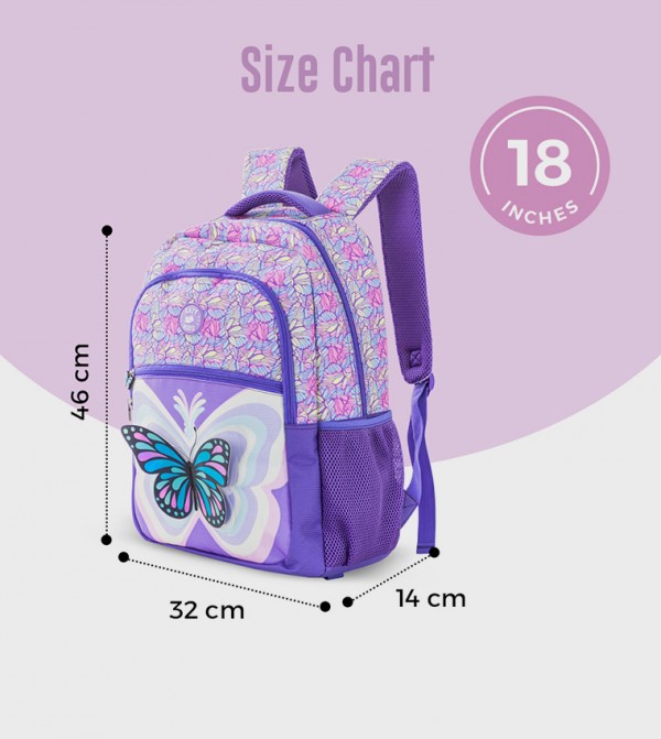 Eazy Kids Eazy Kids @ Sambox - Purple Trolley Backpack Set