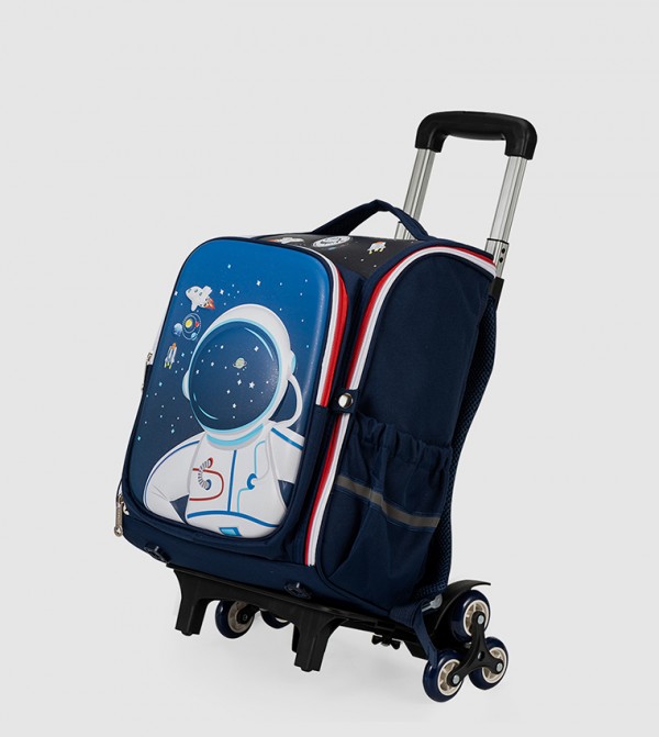 Eazy Kids  Trolley Backpack - Blue Trolley Backpack