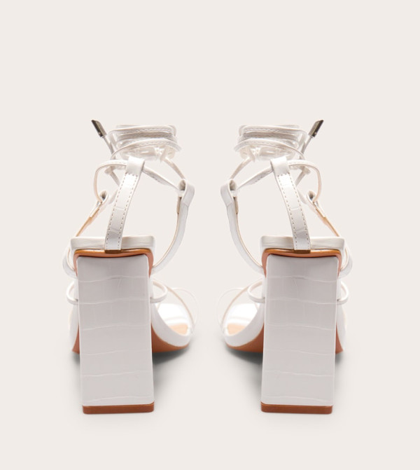 بريتي ليتل ثينغ s-n-plt - أبيض كعب