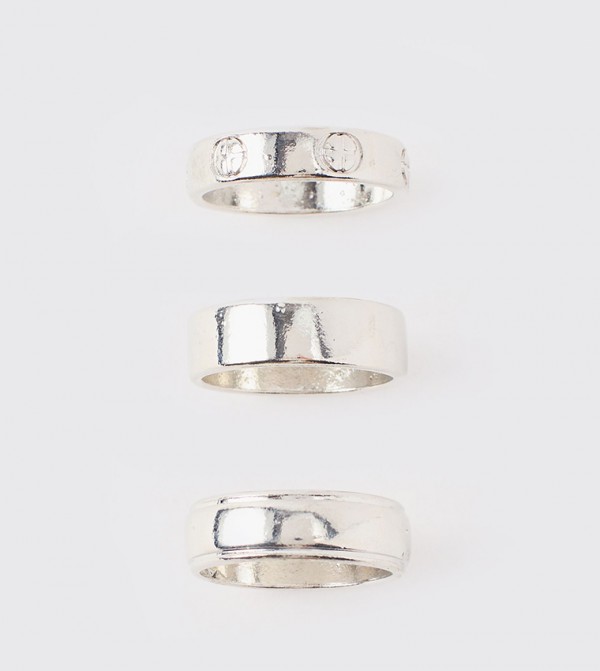 boohooMAN - Outlet Rings - Silver Rings