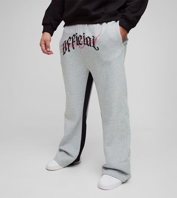 boohooMAN boohooMAN - Grey Joggers