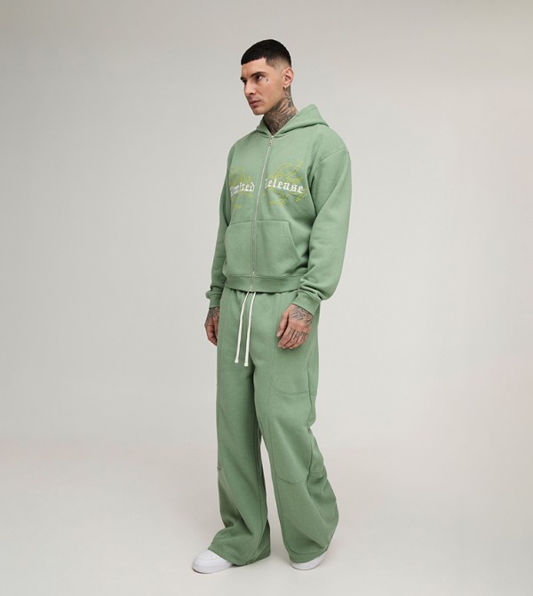 boohooMAN  Clothing Set - Green Co-Ord Set